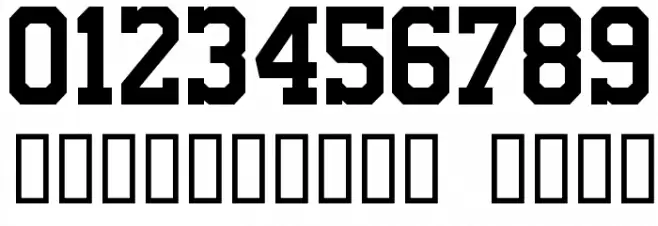 Varsity Classic Serif B Font OTHER CHARS