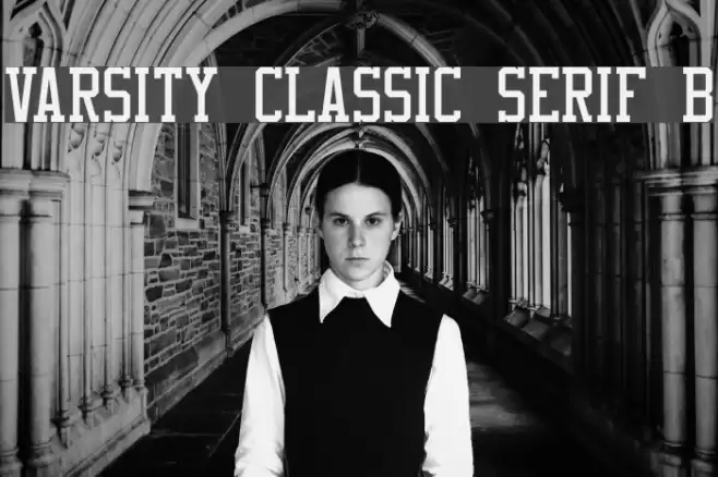 Varsity Classic Serif B Font examples