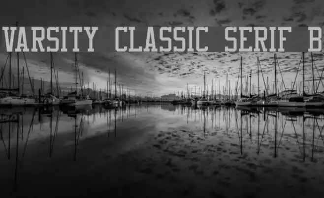 Varsity Classic Serif B Font examples