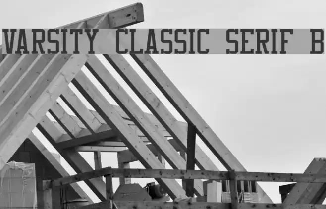 Varsity Classic Serif B Font examples