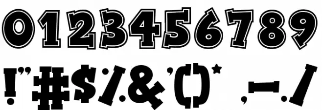 Varsity College 字体 其它煤焦