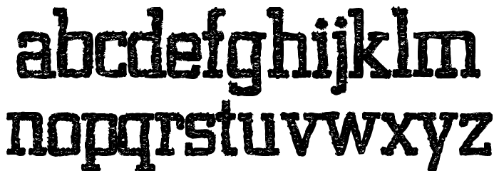 Varsity Playbook Font LOWERCASE