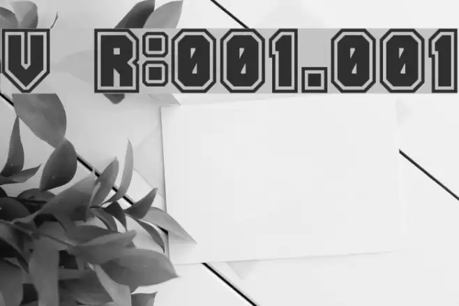 Varsity Regular:001.001 Font examples