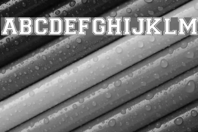 Varsity Regular フォント examples