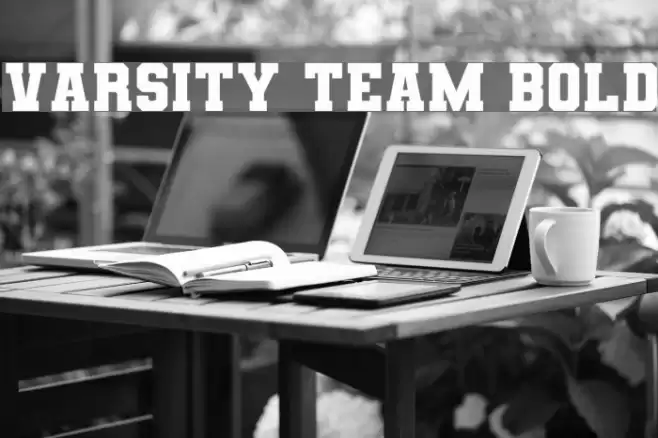 Varsity Team Bold Font examples