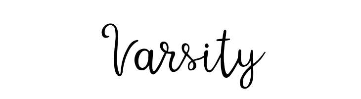 Download Varsity Font Ffonts Net SVG Cut Files