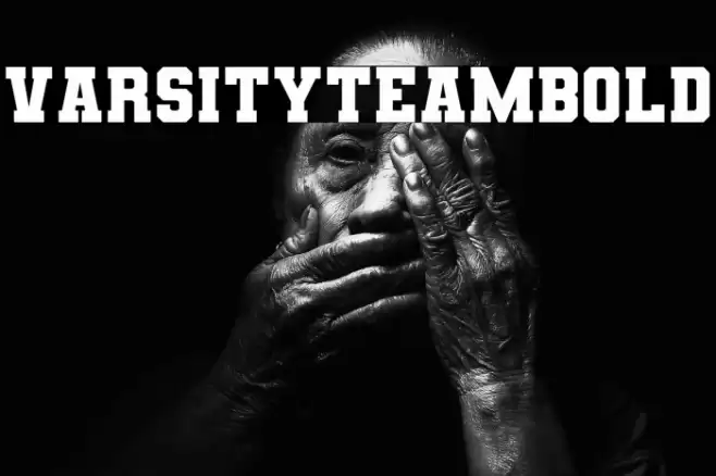 VarsityTeamBold Font examples