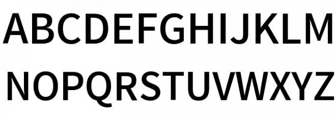 Varta Bold Font UPPERCASE