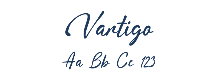 Vartigo Font Preview