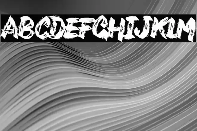 Varukers Personal Use Font examples