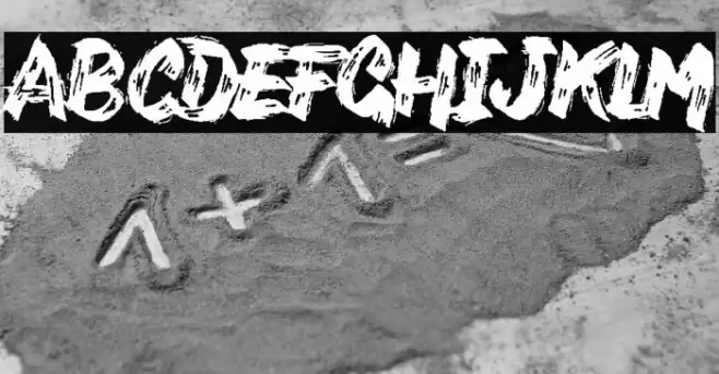 Varukers Personal Use Font examples