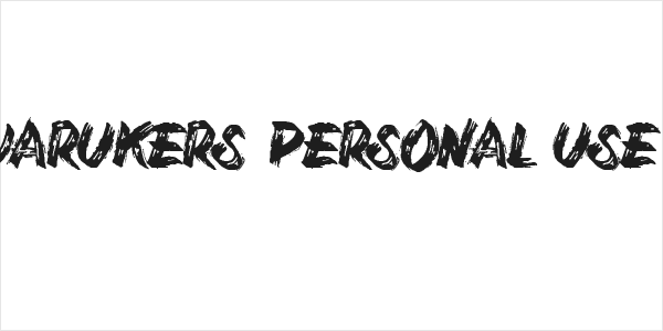 Varukers Personal Use  Logo
