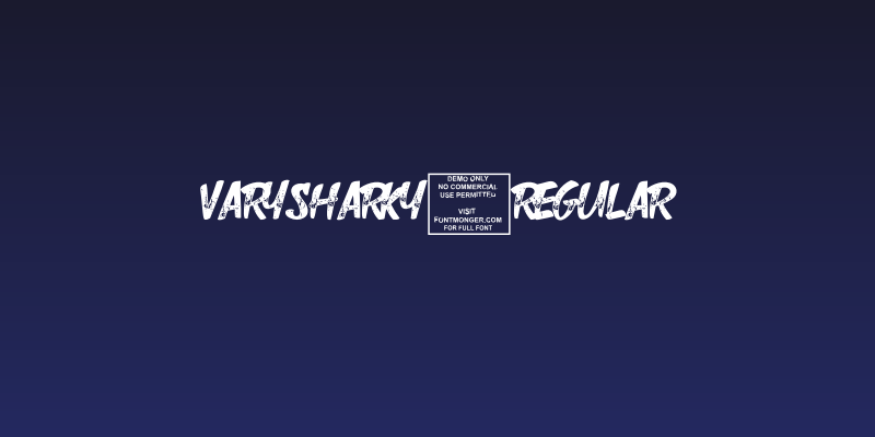 VarySharky-Regular Social Header