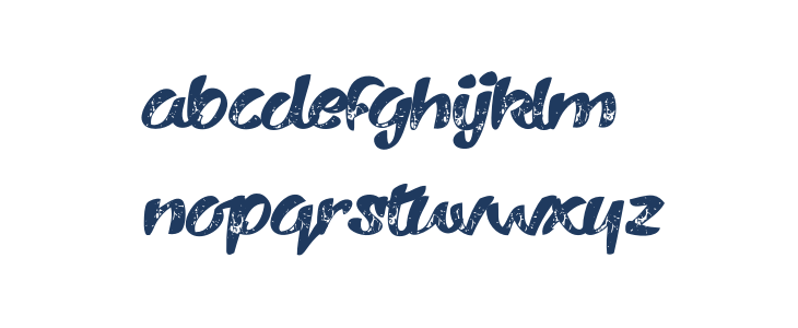 VarySharky-Regular Lowercase