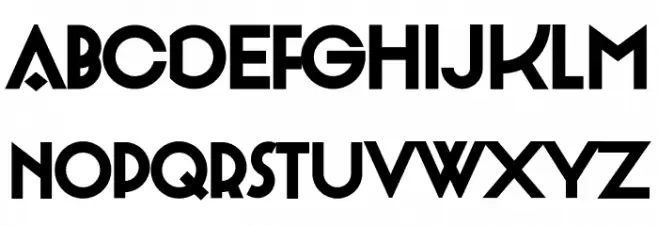Varygraphie PERSONAL USE ONLY Bold Fonte MAIÚSCULAS