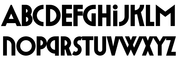 Varygraphie PERSONAL USE ONLY Bold Font LOWERCASE