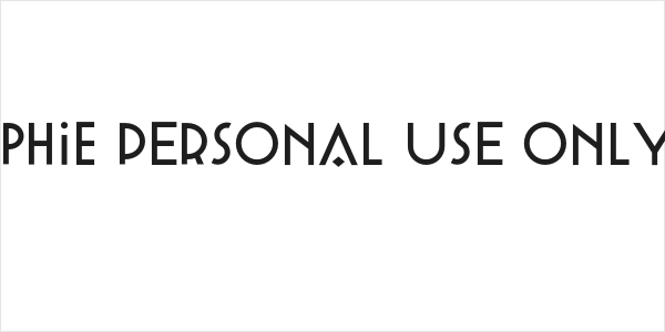 Varygraphie PERSONAL USE ONLY Regular Logo