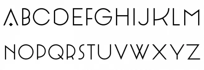Varygraphie VF PERSONAL USE ONLY Regular Fuentes MAYÚSCULAS