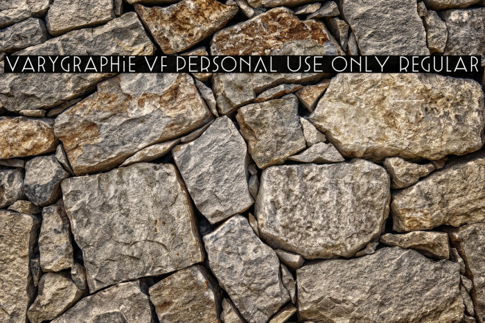 Varygraphie VF PERSONAL USE ONLY Regular Example 2