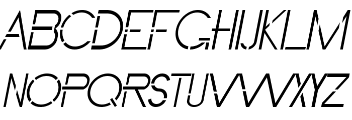 Vasaggy Demo Italic Font OTHER CHARS