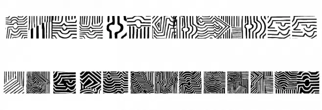 VasarelyWasHere Fuentes MAYÚSCULAS