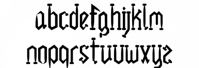 Vasco Schriftart Kleinbuchstaben