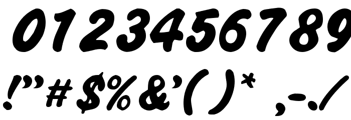 Vascon Normal Font OTHER CHARS