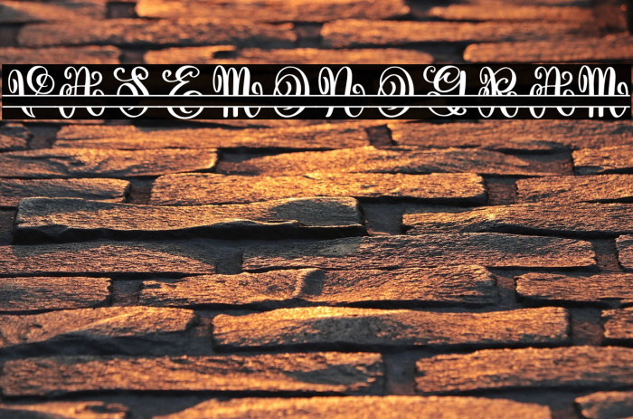 Vase Monogram Example 1