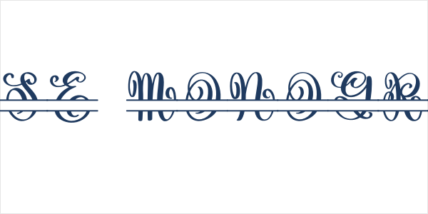 Vase Monogram Logo