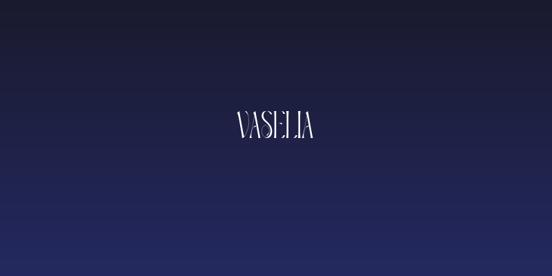 Vaselia Social Header