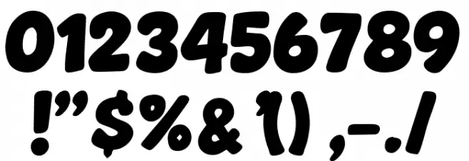 Vaseline Extra Font Alte caractere