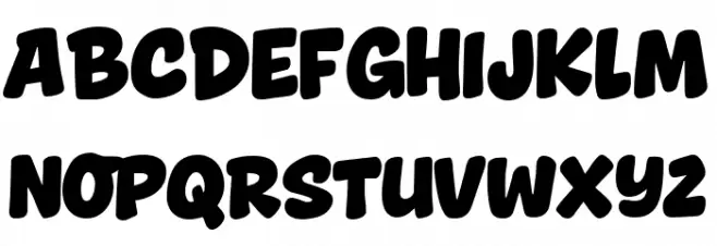 Vaseline Extra Font Litere mari