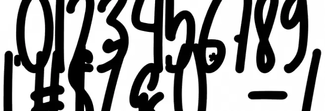 Vaselyn Font OTHER CHARS