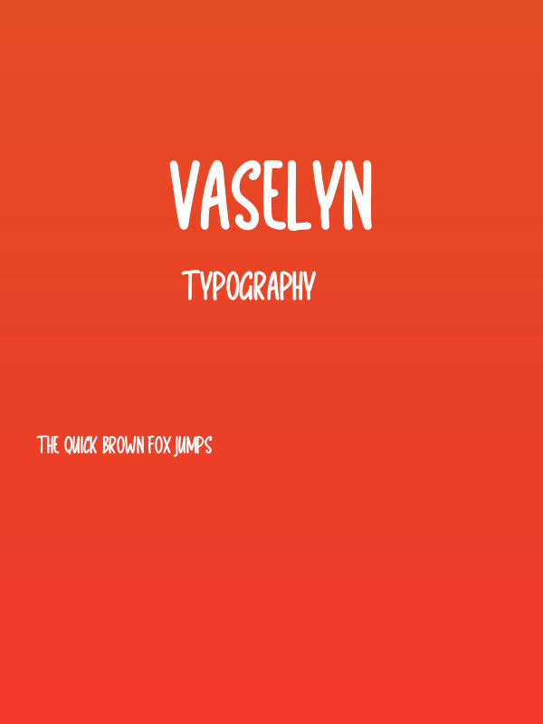 Vaselyn Poster