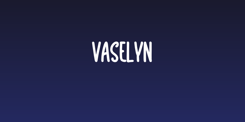 Vaselyn Social Header