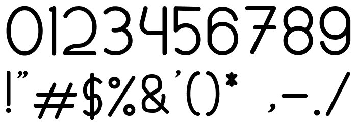 Vasgas Font OTHER CHARS