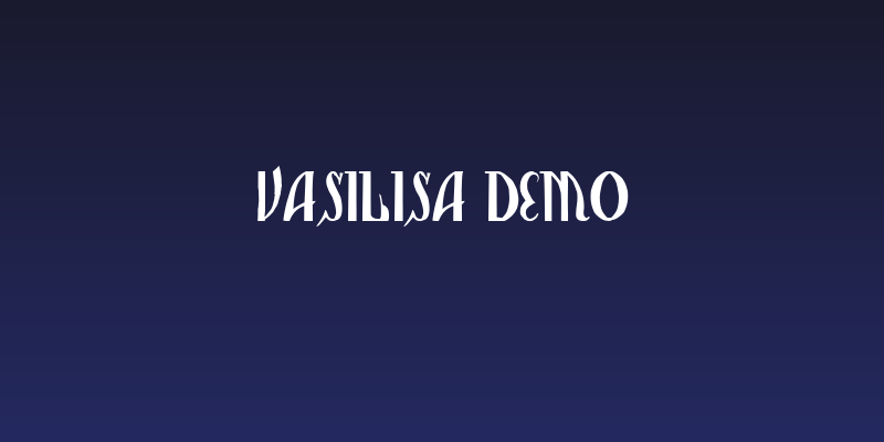 Vasilisa Demo Social Header