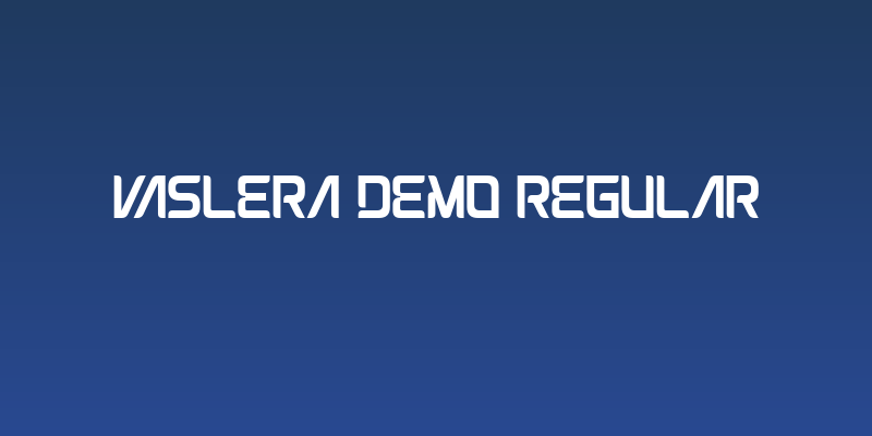 Vaslera DEMO Regular Social Header