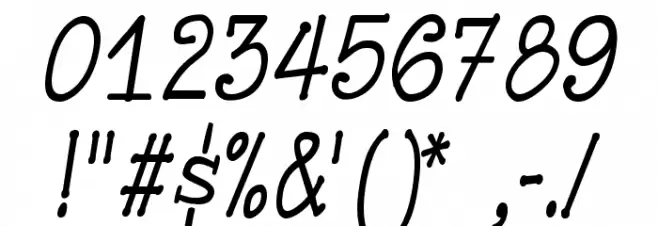 Vassallo Regular Font OTHER CHARS