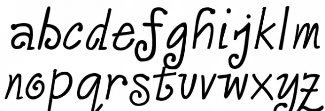 Vassallo Regular Schriftart Kleinbuchstaben