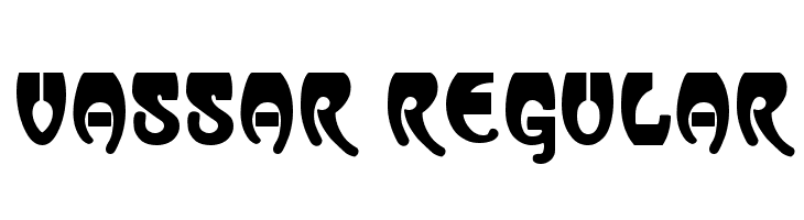 Vassar Regular Font