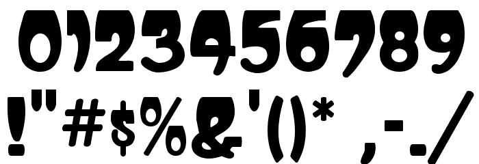 Vassar Regular Font OTHER CHARS