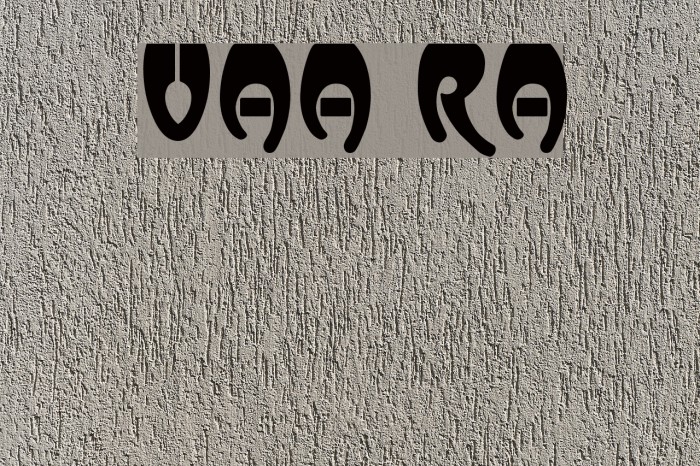 Vassar Regular Font examples