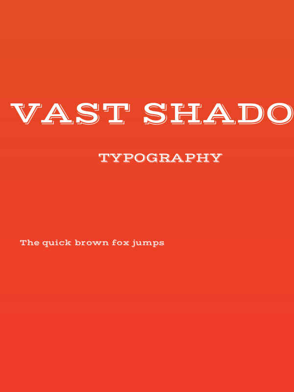 Vast Shadow Regular Poster