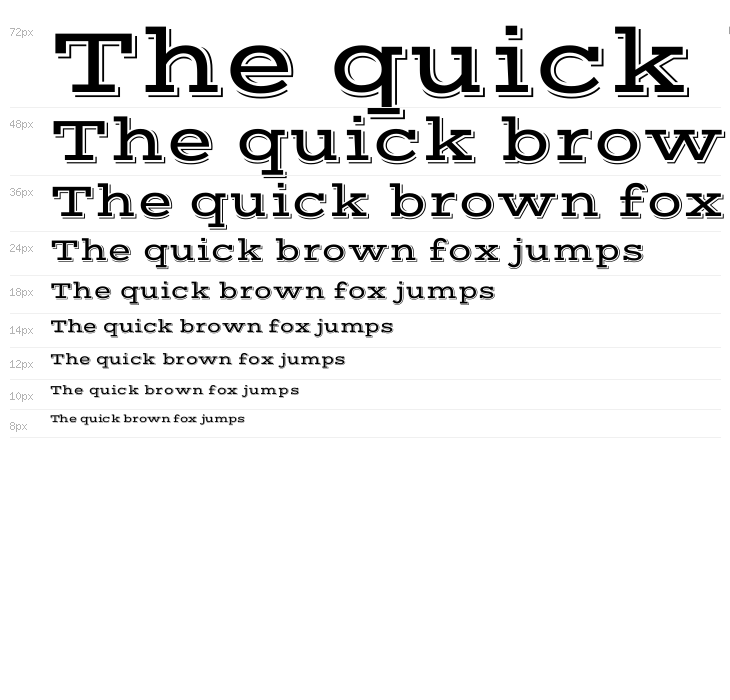 Vast Shadow Regular Waterfall