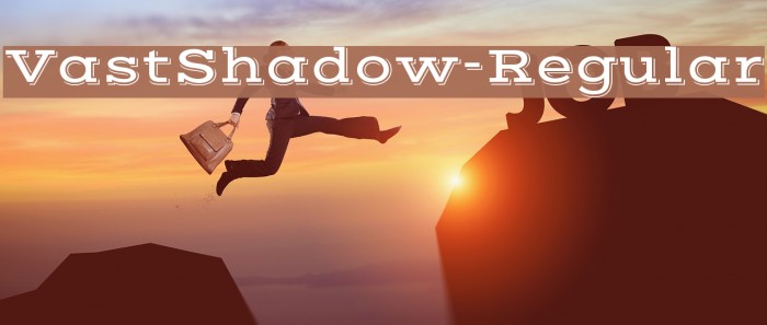 VastShadow-Regular Font examples