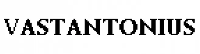 Vastantonius  les polices de caractères gratuit tlcharger