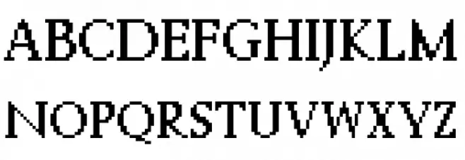 Vastantonius Schriftart Groß