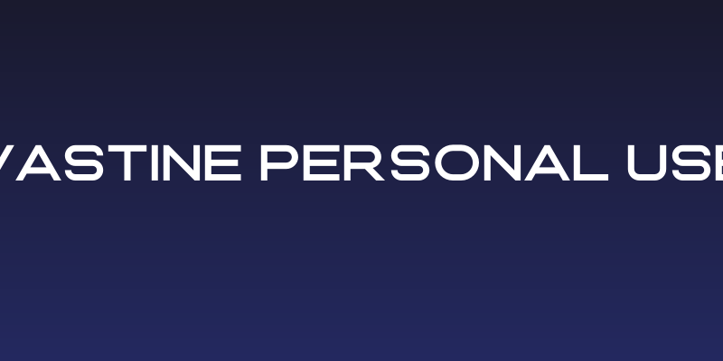 Vastine Personal Use Social Header