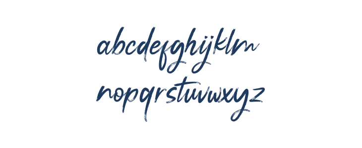 VasttagBrush Lowercase